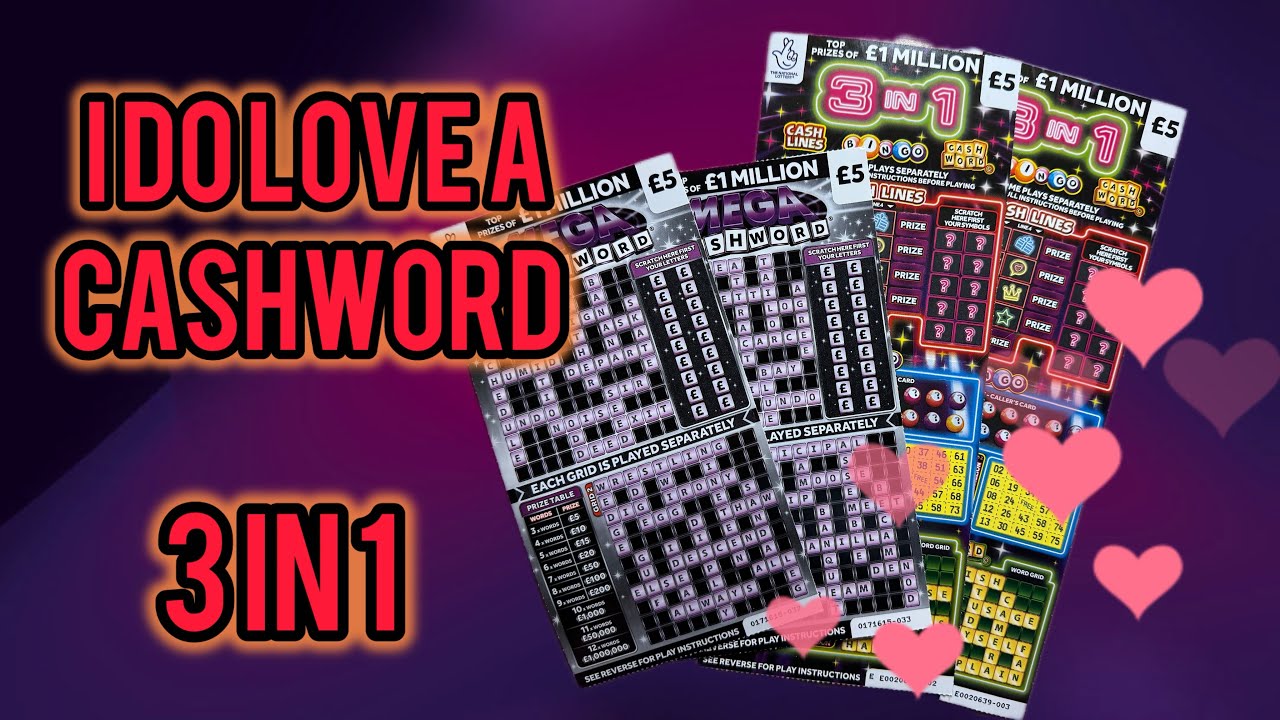 Well I Never!! Cashword and 3in1 - just lying around to use up