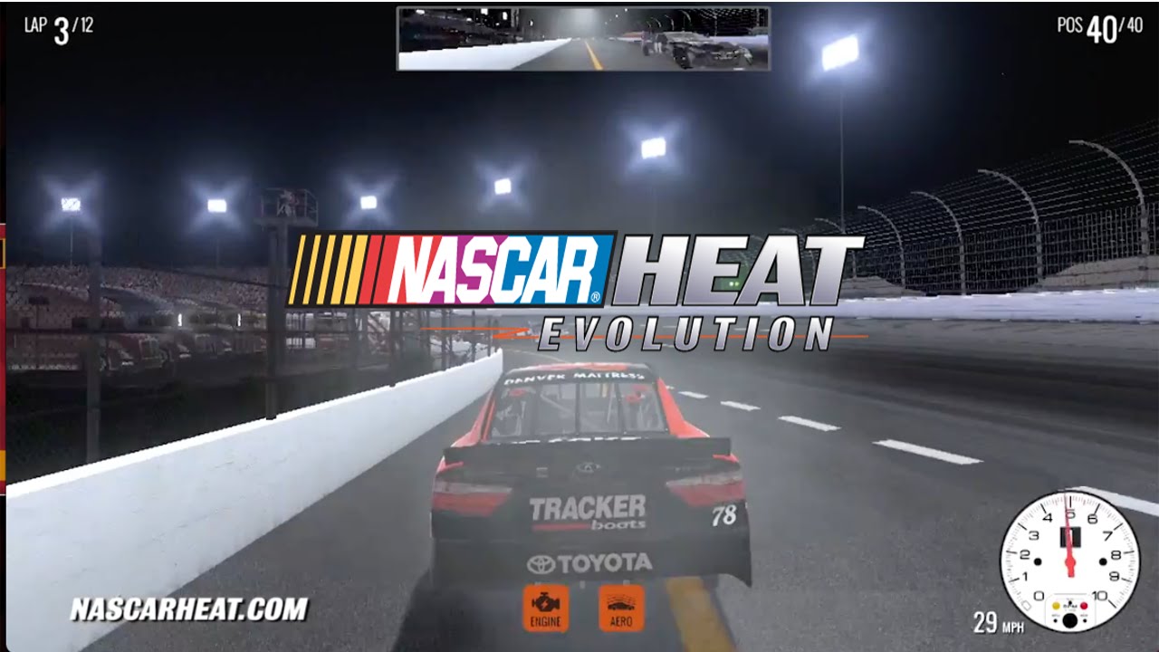 NASCAR Heat Evolution: Career Mode, Season, Online, Damage Model!