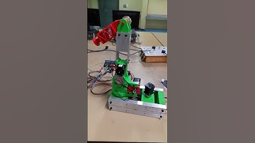 3 DOF robotics manipulator 2nd axis rotation