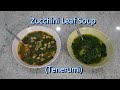 Italian Grandma Makes Zucchini Leaf Soup (Tenerumi)