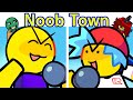 Friday Night Funkin&#39; NoobTown | Boyfriend &amp; Girlfriend in Roblox Noob Town (FNF Mod/Hard)