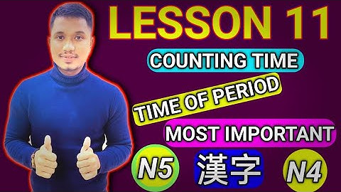 Japanese Counting Method Of Different Time Of Period In Nepali By Raju Shrestha Grammar