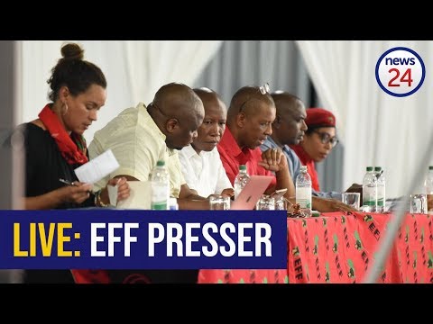 WATCH LIVE: EFF expected to address VBS claims
