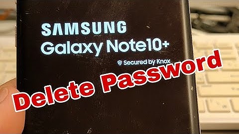 How to Factory Reset with buttons Samsung Note 10+ (SM-N975F), Delete Pin, Pattern, Password lock.