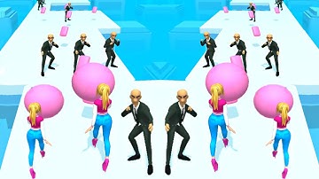 MAX LEVELS in Gum Run 3D - Android IOS Gameplay - Levels (23-25).