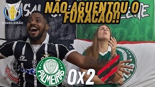 React Reação Palmeiras x Athletico o verdão perdeu em casa! #casal #futebol #palmeiras #reaction