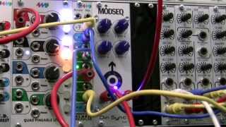 Modular Wild Presents SOUNDS- Make Noise Wogglebug triggered as VCO