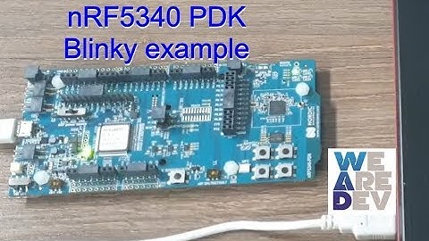 nRF5340 PDK firmware build and download using SEGGER Embedded Studio