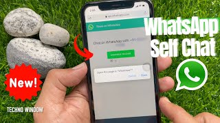 How to Chat With Yourself on WhatsApp | Techno Window screenshot 1