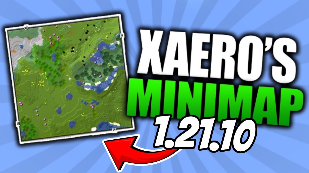 Never Get Lost in Minecraft 1.21 Again - Xaero's Minimap Mod