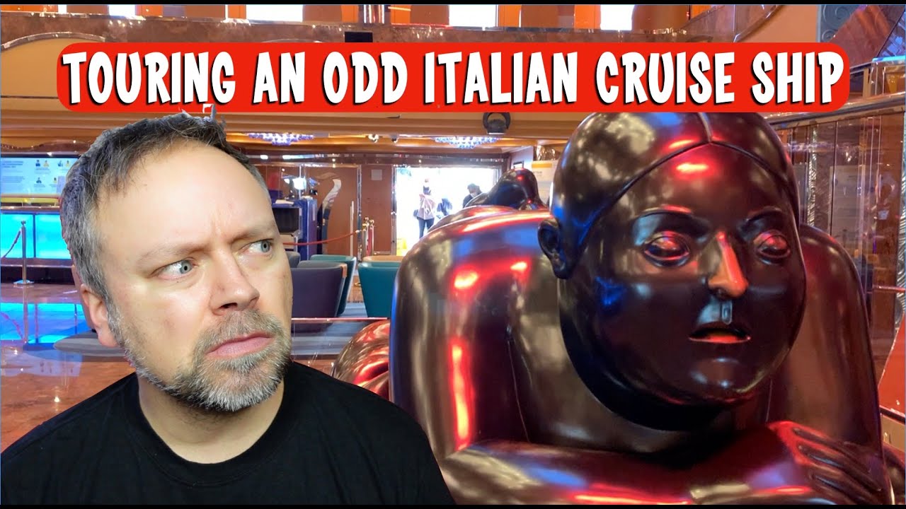 SHIP TOUR - Costa Luminosa - Odd Design, Crazy Colors, No Mid Ship Pool??? Italy's Carnival Cruise