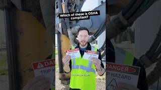 Which OSHA Safety Sign Is Compliant? Both. Here's Why.
