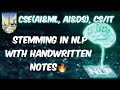 Stemming in Nlp | Mumbai University #nlp #mumbaiuniversity #mumbaiuniversityexamnews