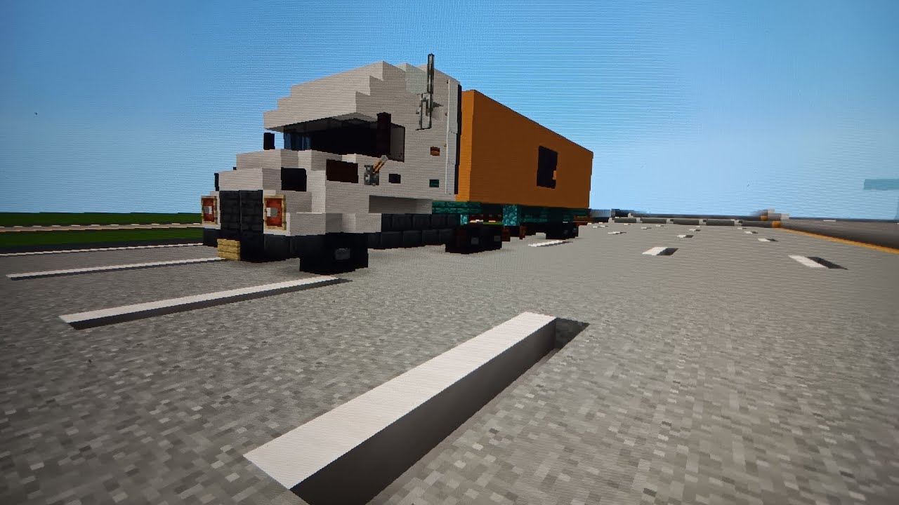 How to build a container chassis in Minecraft, Part 2, 40ft