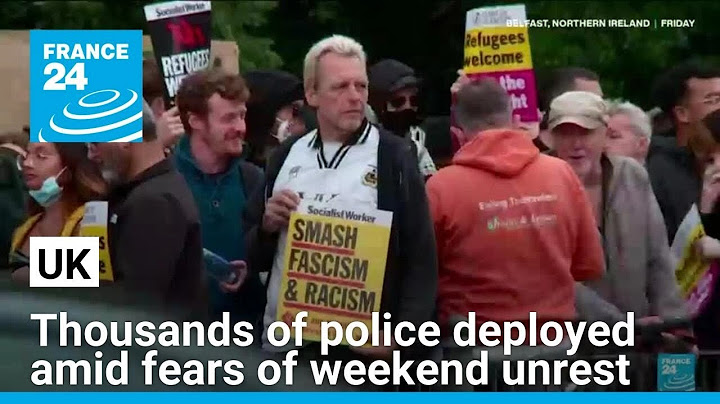 UK deploys thousands of riot police amid fears of further unrest • FRANCE 24 English