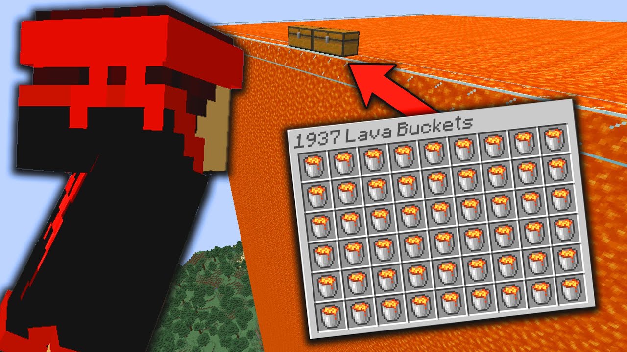 Can This Minecraft Server Handle 1,000 Lava Buckets?