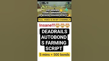 [NEW] Dead Rails Script No Key Auto Bonds Farm Script! (5 MINS = 500 BONDS!!!) Auto Execute Bonds!!!
