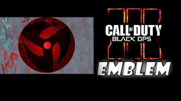 Black Ops 3 Emblem - Kakashi Mangekyou Sharingan Tutorial