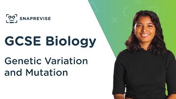 Genetic Variation and Mutation | 9-1 GCSE Science Biology | OCR, AQA, Edexcel