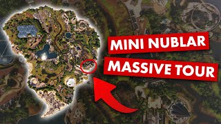 MINI NUBLAR TOUR: My Best Park Build & Biggest Park Tour EVER | Jurassic World Evolution 2