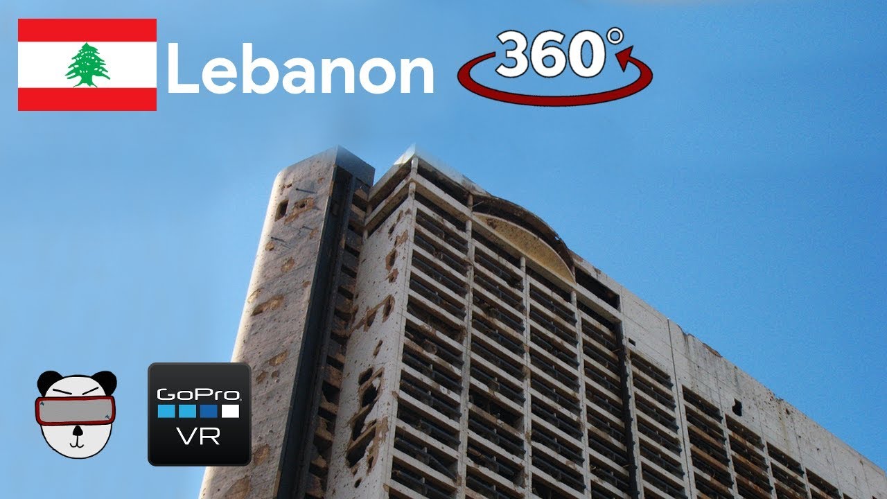 🌍 360° Holiday Inn | Beirut, Lebanon 🇱🇧【GoPro VR Travel | 360 Video】