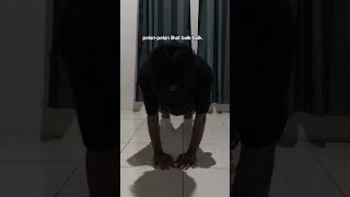Day 6 Push Up Only Sdane Jadi Kangfitnes nightowl gymmotivation homeworkout