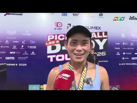 BẢN TIN THỂ THAO 365 - 14/09 | TRANG HUỲNH GHI DẤU ẤN TẠI CHẶNG 3 GIẢI PICKLEBALL D-JOY TOUR 2026