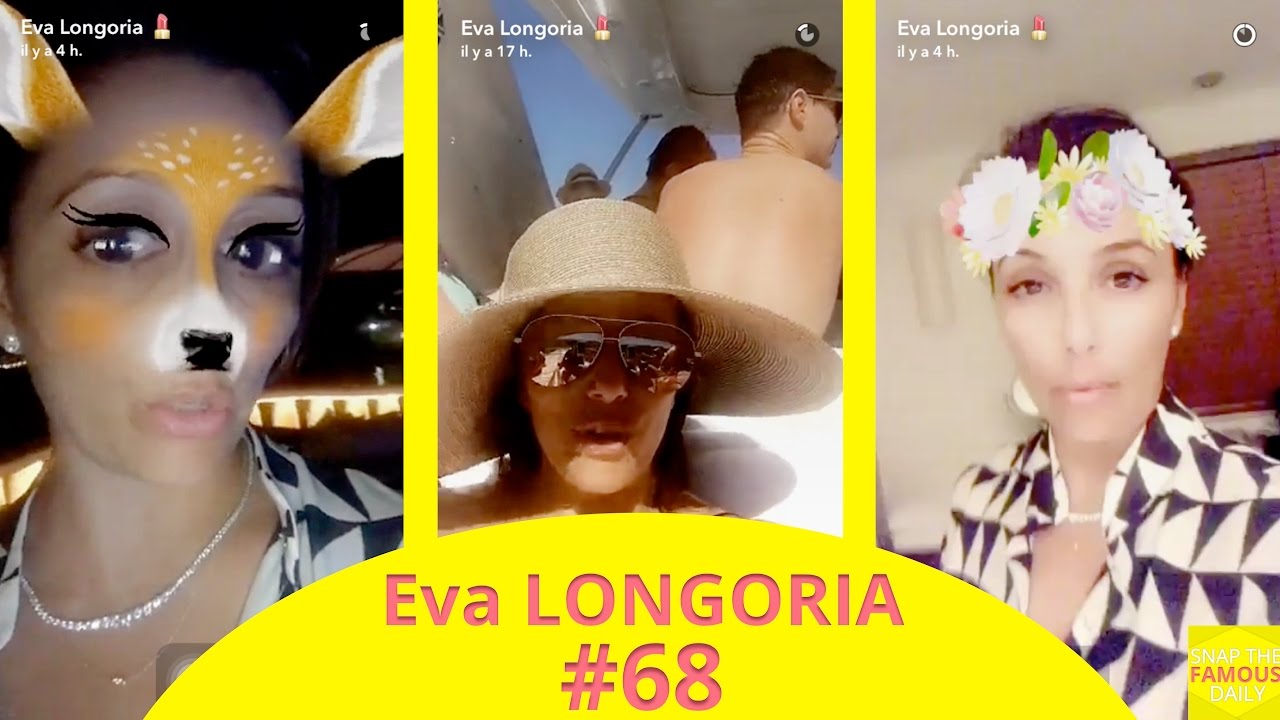 Eva Longoria still on vacation - snapchat - december 28 2016