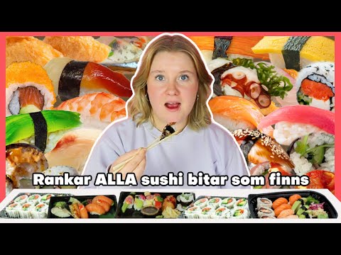 Rankar ALLA Sushi bitar som finns