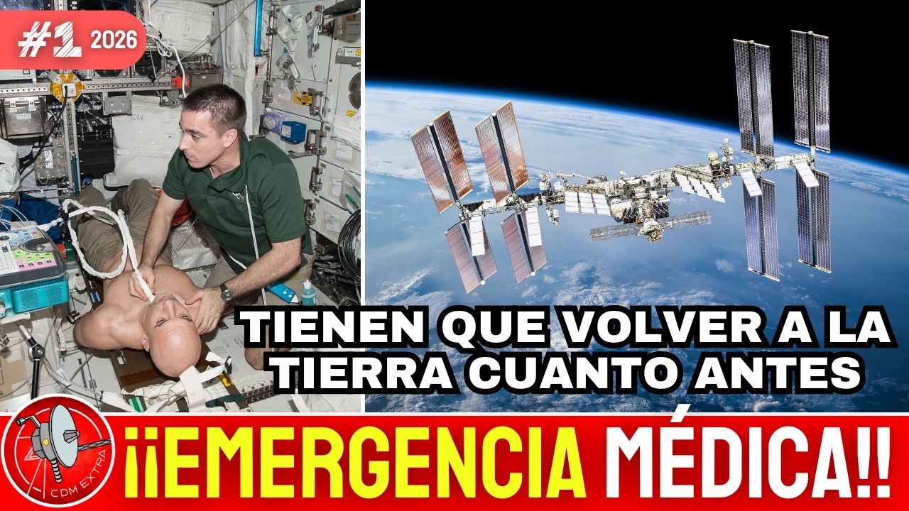 Astronautas tienen que volver a la Tierra URGENTEMENTE por un problema de salud | 🚀CDM News