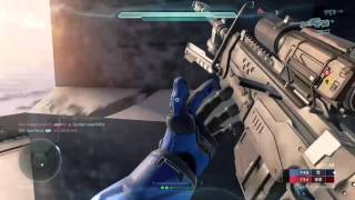 Some snipes, and a killer cross map Boss kill yoink | Halo5 Gameplay