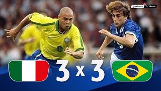 Italy 3 x 3 Brasil ● 1997 Tournoi de France Extended Goals & Highlights HD