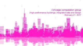 open meeting 13 - high performance buildings: integrated data and design