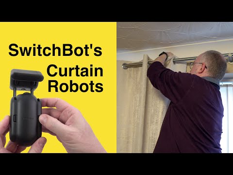 Automating curtains with SwitchBot