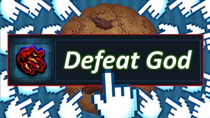 playing cookie clicker 