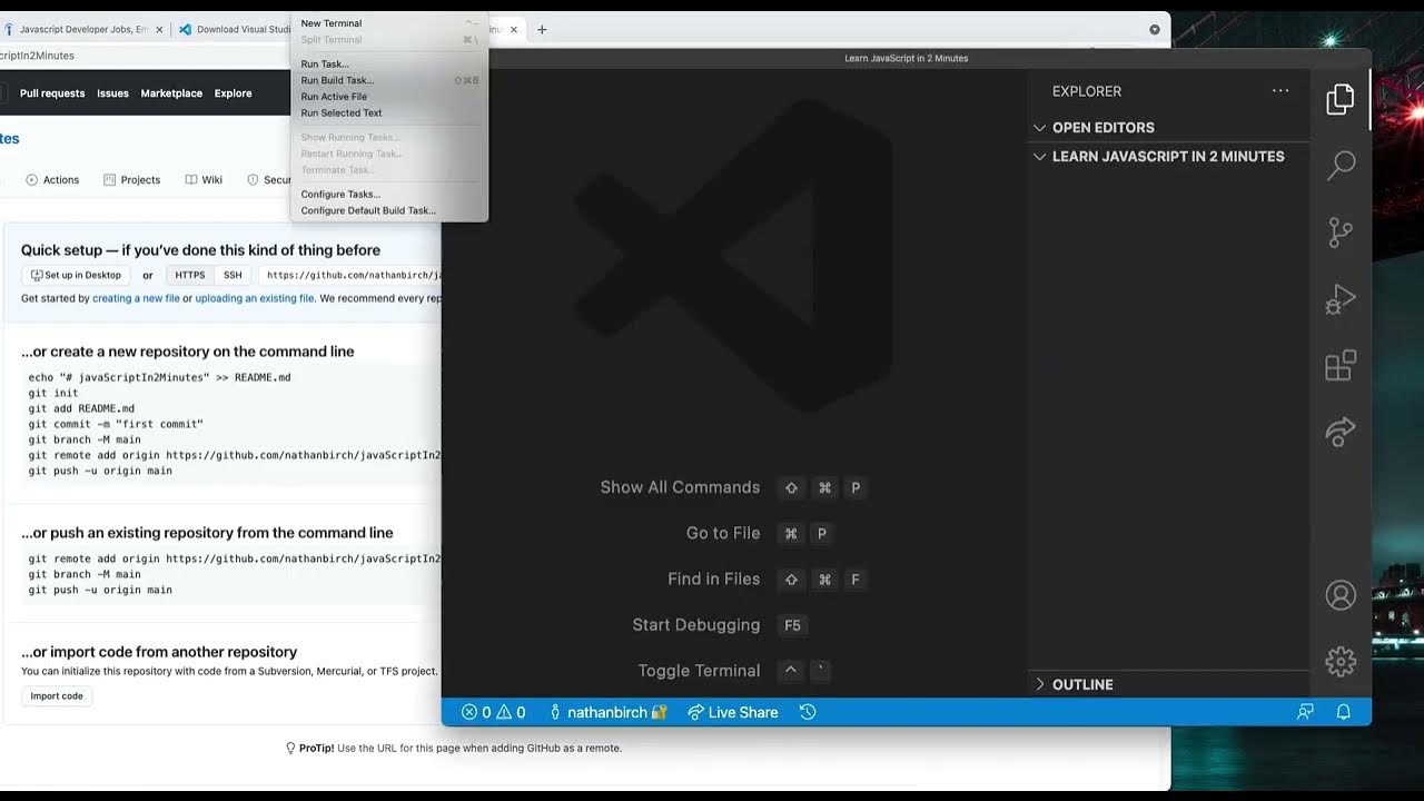 03 Create Github Repository and save all your code there - YouTube