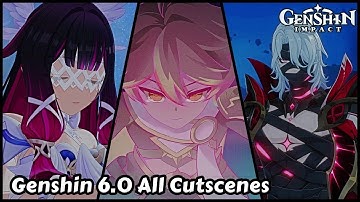Genshin Impact 6.0 Luna I Nod-Krai All Cutscene & Ending (A Dance of Snowy Tides & Hoarfrost Groves)