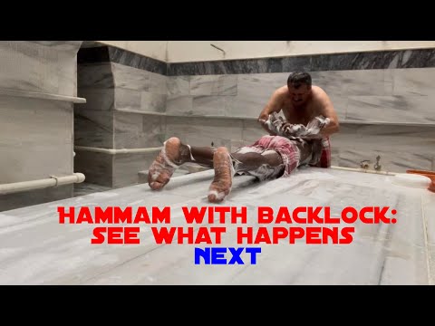 Istanbul, Turkey: TURKISH HAMMAM - I Received an Ancient Back Twist you Will not Believe it.🇹🇷