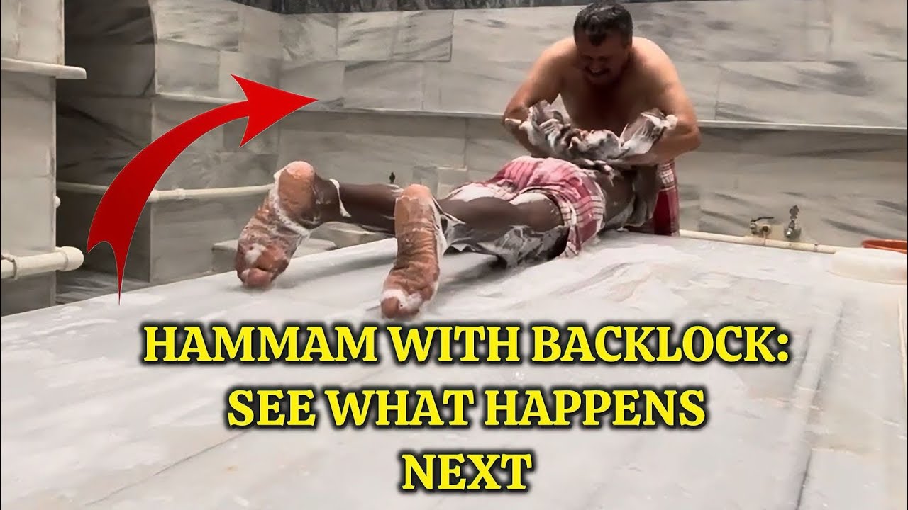 Istanbul, Turkey: TURKISH HAMMAM - I Received an Ancient Back Twist you Will not Believe it.🇹🇷
