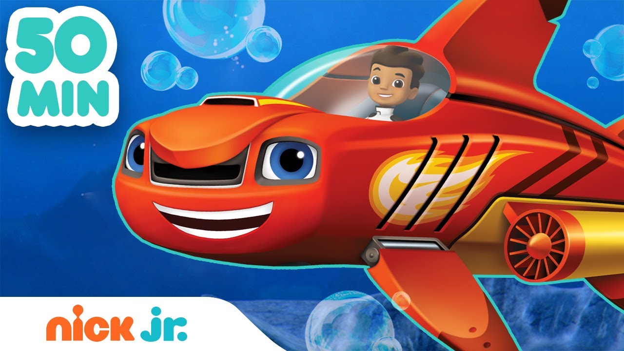 Blaze und die Monster-Maschinen | Die coolsten Blaze-Verwandlungen für 50 Minuten! | Nick Jr.