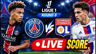 🔴 PSG vs Lyon LIVE: Ligue 1 Round 8 | Paris Saint-Germain vs Olympique Lyonnais | Football LIVE