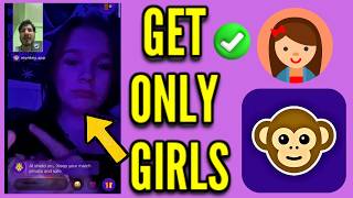 How to Get Girls Only in Monkey Video Chat App screenshot 2