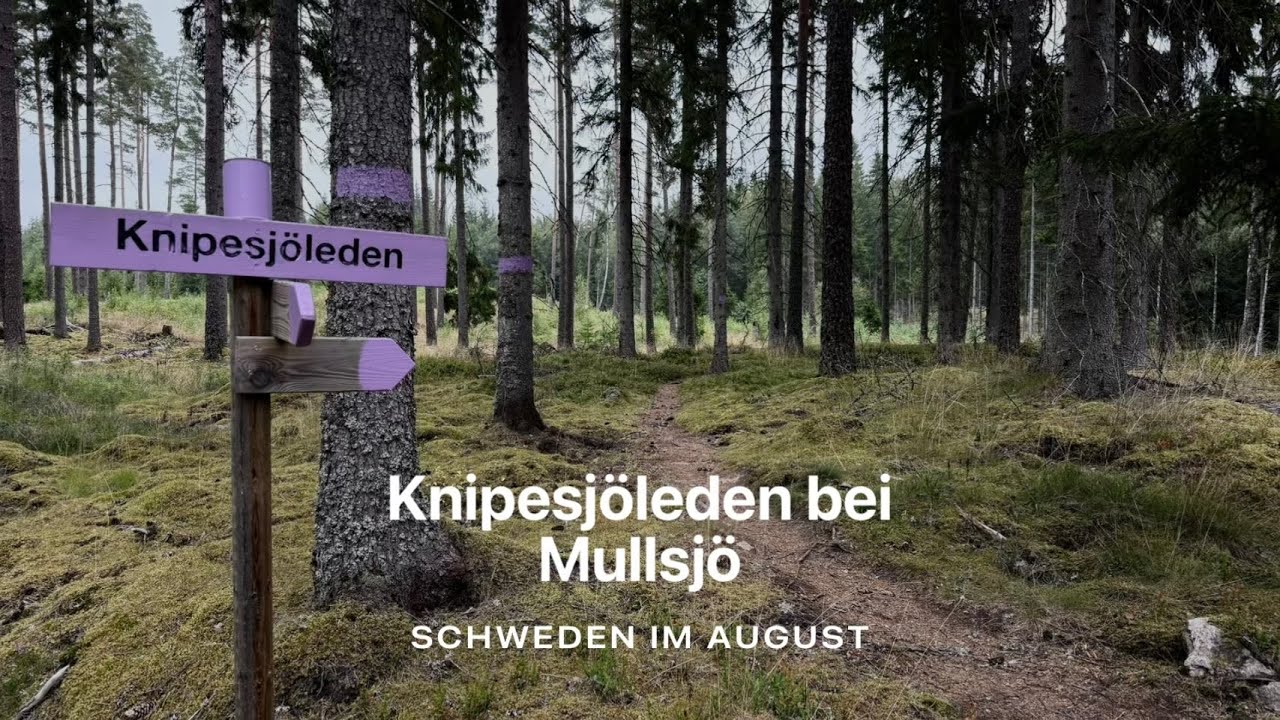 🇸🇪 Knipesjöleden bei Mullsjö