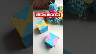 DIY Origami Magic Box #diy #origami #kerajinankertas #papercraft #homemadepapercraft #kreasikertas