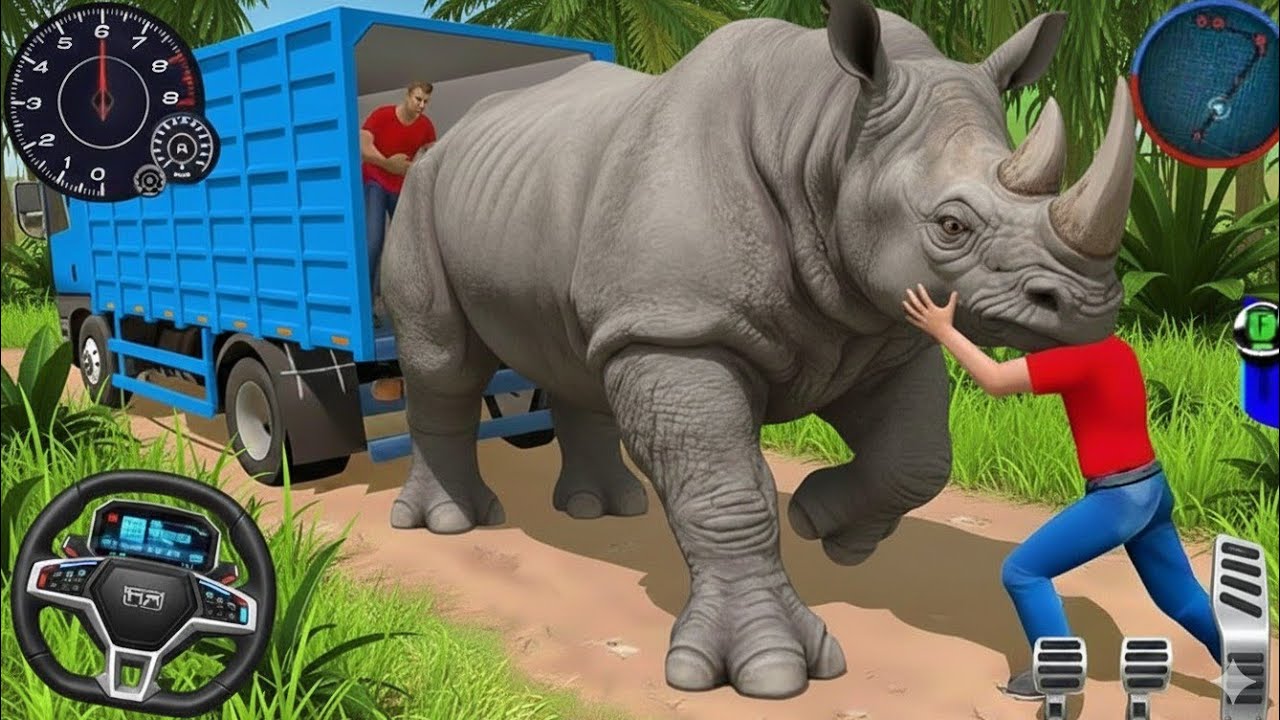 Игра Animal Cargo Truck Driving Game 3D - Animal Transport Cargo Truck 2026 - Android Gameplay