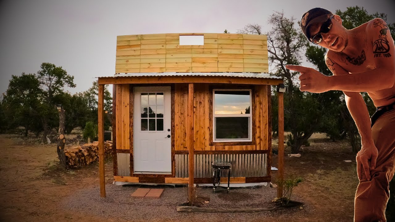 SOLO OFF GRID CABIN BUILD | THROUGH THE YEARS - YouTube