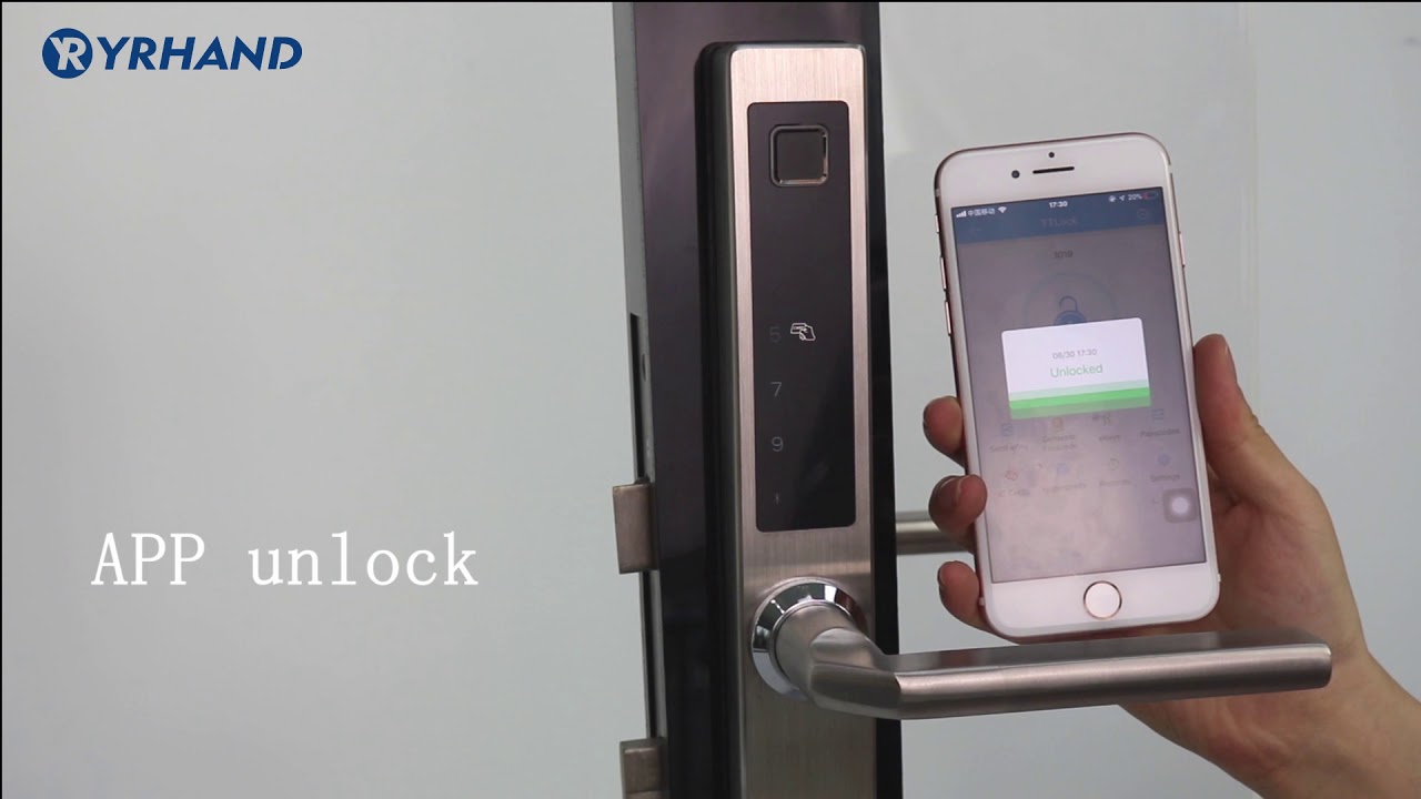 TEDITON New Euro Mortise Smart Lock Setting Up