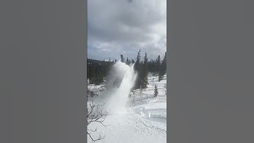 Flip Fail 😳 @gronlundarn #snowmobile #sledheadzzz #epic #sendit #fail #epicfail #ouch #oopsie