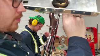c squeezer rivet install Original