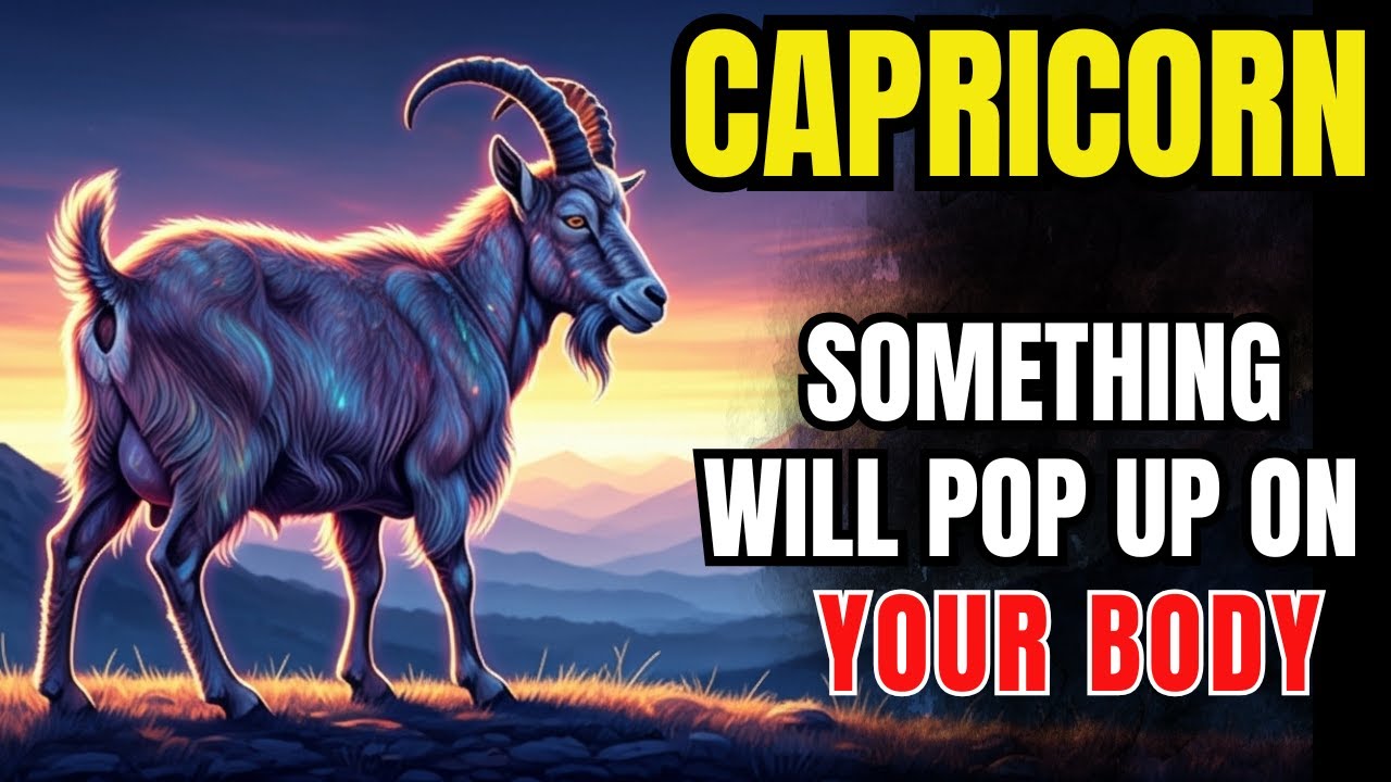 ♑🌠 CAPRICORN – Something Sacred Is About to Mark You for a New Beginning